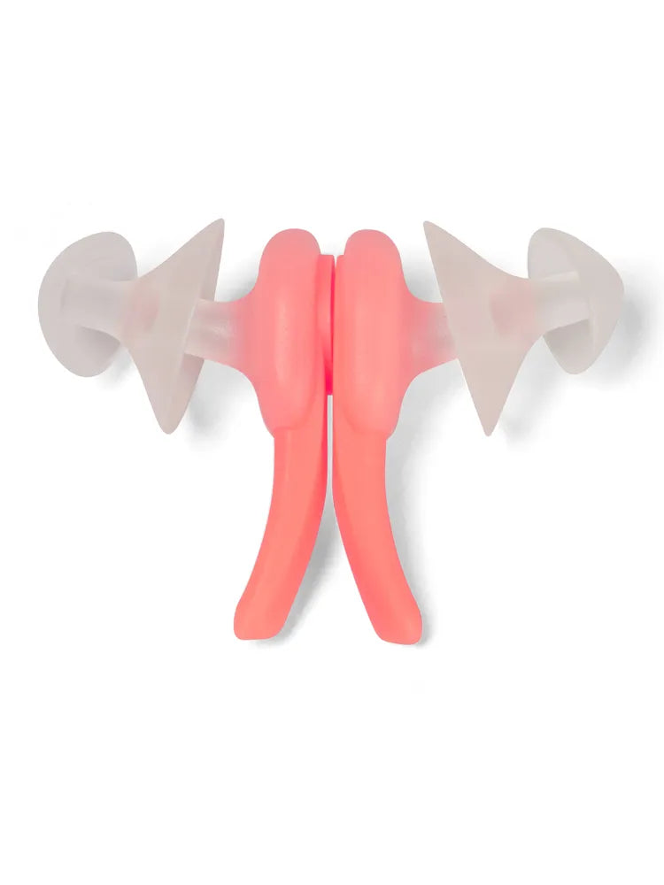 SPEEDO BIOFUSE EARPLUG - CLEAR/FLURO TANGERINE