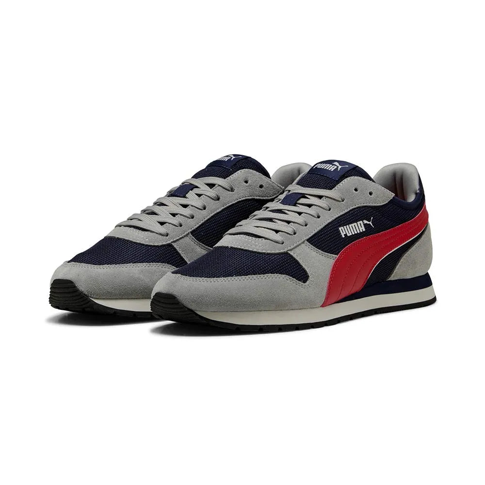 PUMA ST MILER NAVY-RED-LIGHT-GRAY