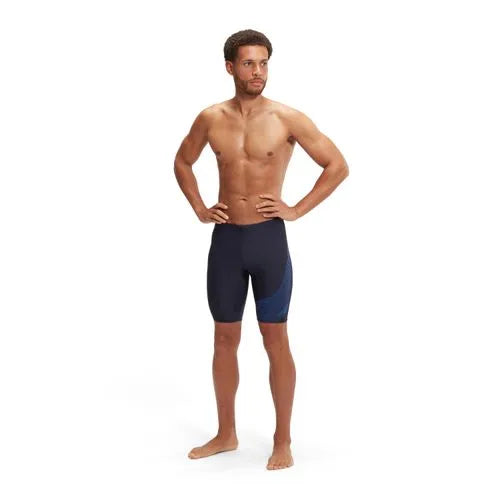 MEN'S SPEEDO MEDLEY LOGO AQUASHORT - NAVY