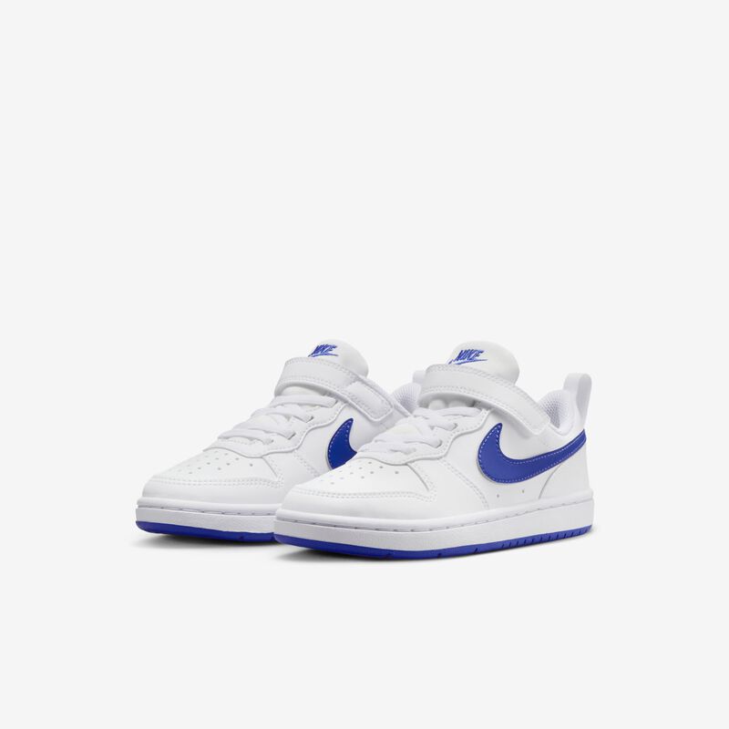 NIKE COURT BOROUGH LOW RECRAFT WHITE/BLUE