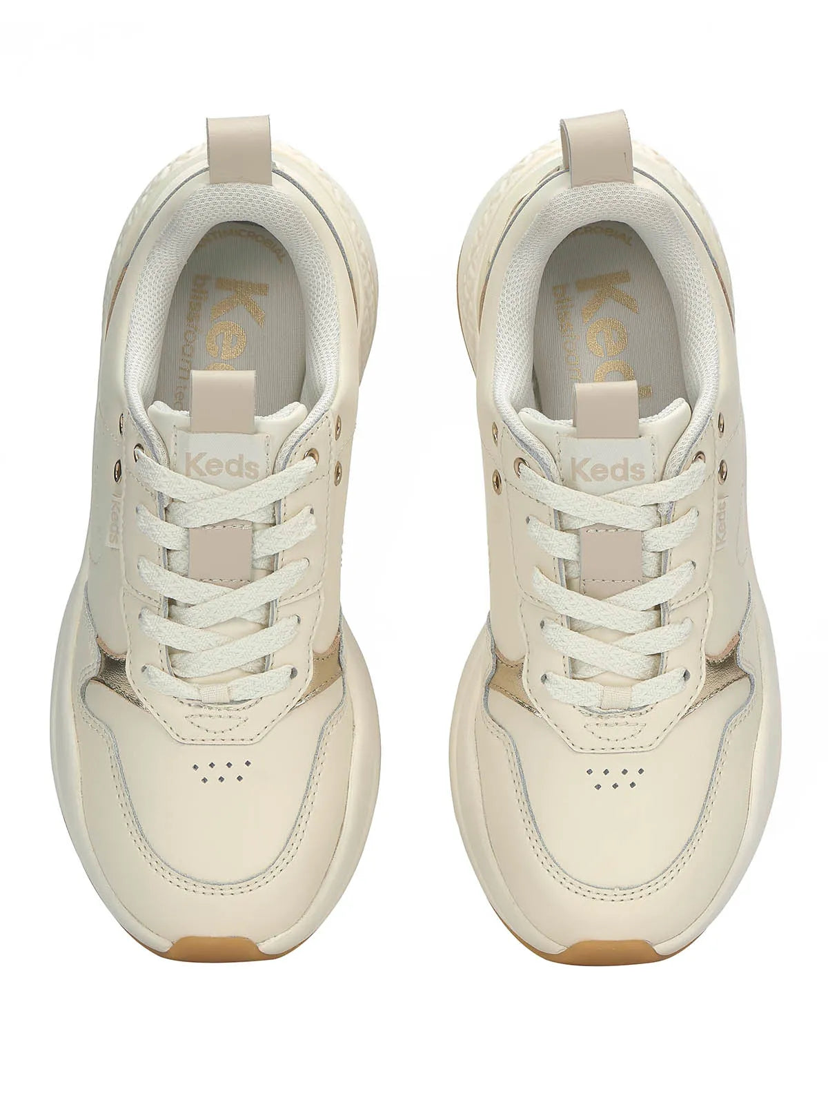 KEDS CROSS CITY TRAINER/EGRET/CHAMPAGNE