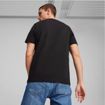 PUMA MAPF1 LOGO TEE BLACK/GREEN