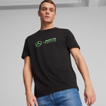 PUMA MAPF1 LOGO TEE BLACK/GREEN
