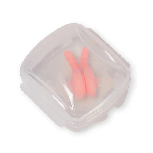 SPEEDO BIOFUSE EARPLUG - CLEAR/FLURO TANGERINE