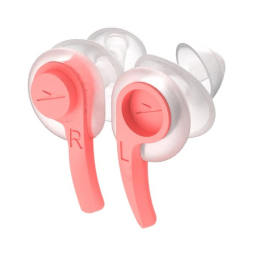 SPEEDO BIOFUSE EARPLUG - CLEAR/FLURO TANGERINE