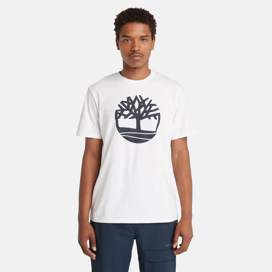 TIMBERLAND CAMISETA CON LOGOTIPO KENNEBEC RIVER PARA HOMBRE EN BLANCO