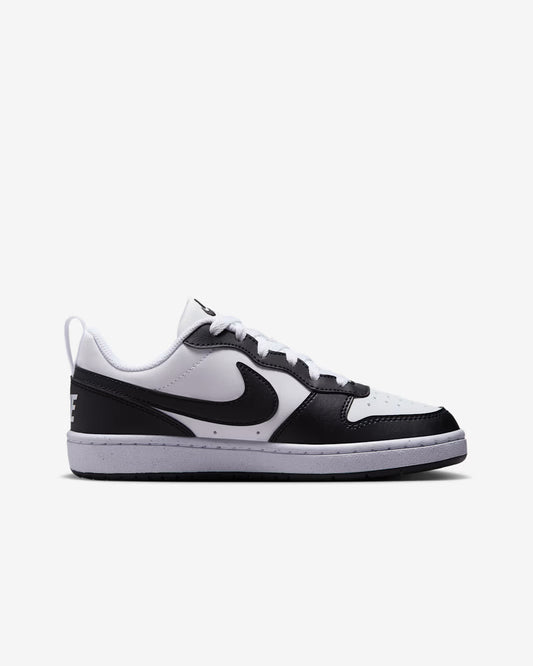 COURT BOROUGH LOW RECRAFT BG BLACK/WHITE