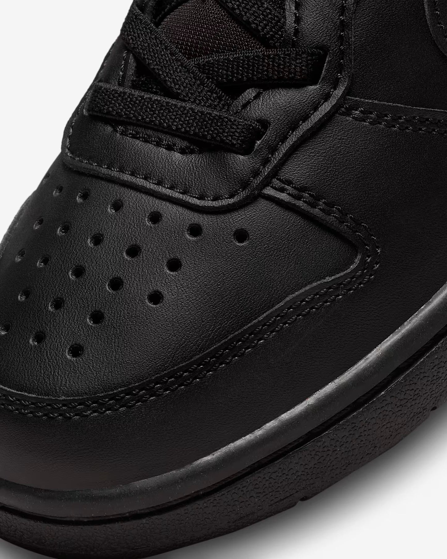 COURT BOROUGH LOW RECRAFT BLACK NIÑO PRE-ESCOLAR