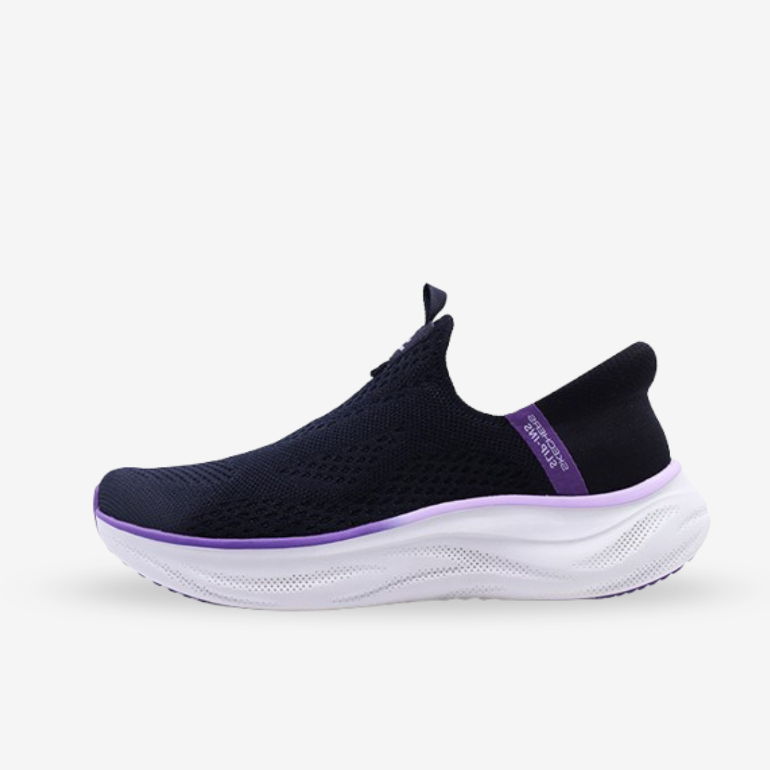 SKECH CLOUD-DREAMY HUES BLK/PURPLE