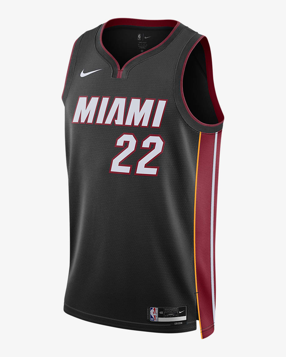 MIAMI NBA HEAT ICON BLACK/RED