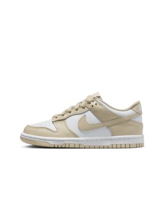 NIKE DUNK LOW BG BIEGE/WHITE
