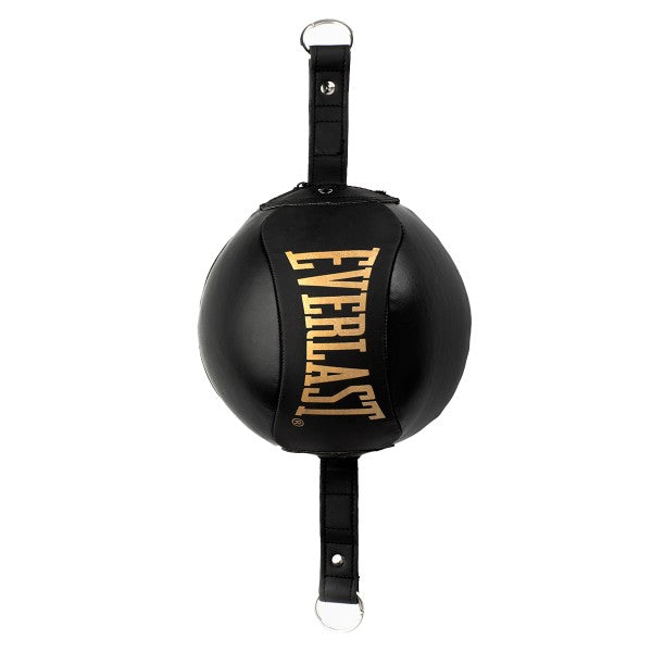 PERA DE BOXEO EVERLAST ELITE BK/GL 9X6" CUERO