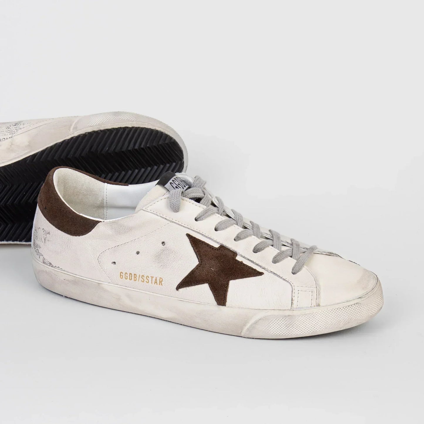 SUPER-STAR CLASSIC WITH LIST WHITE/BROWN