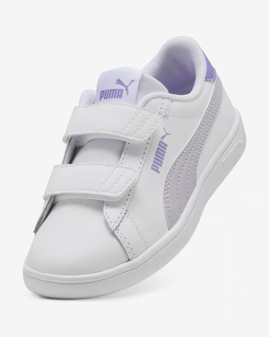 PUMA SMASH 3.0 L V PS LILAC/WHITE NIÑA PRE-ESCOLAR