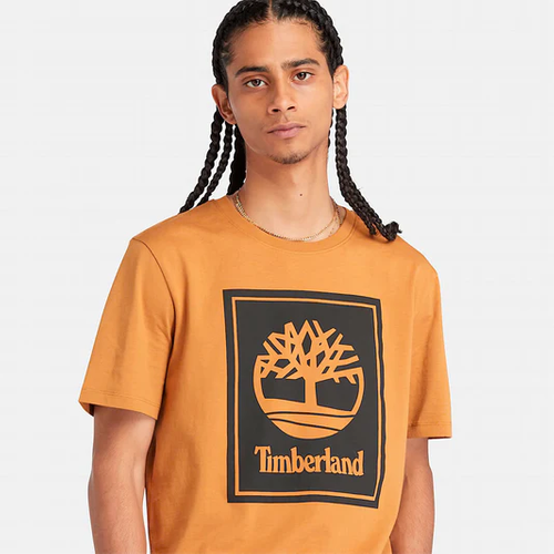 TIMBERLAND PLAYERA COLOBROWN DE MANGA CORTA UNISEX