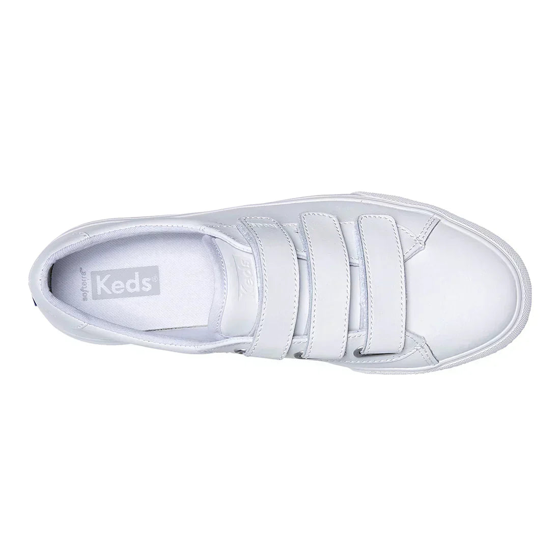 KEDS JUMP KICK V LEATHER WHITE