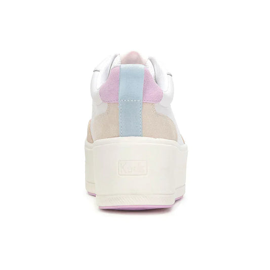 KEDS SKYLER II LEATHER/SUEDE WHITE/BLUE/LILAC