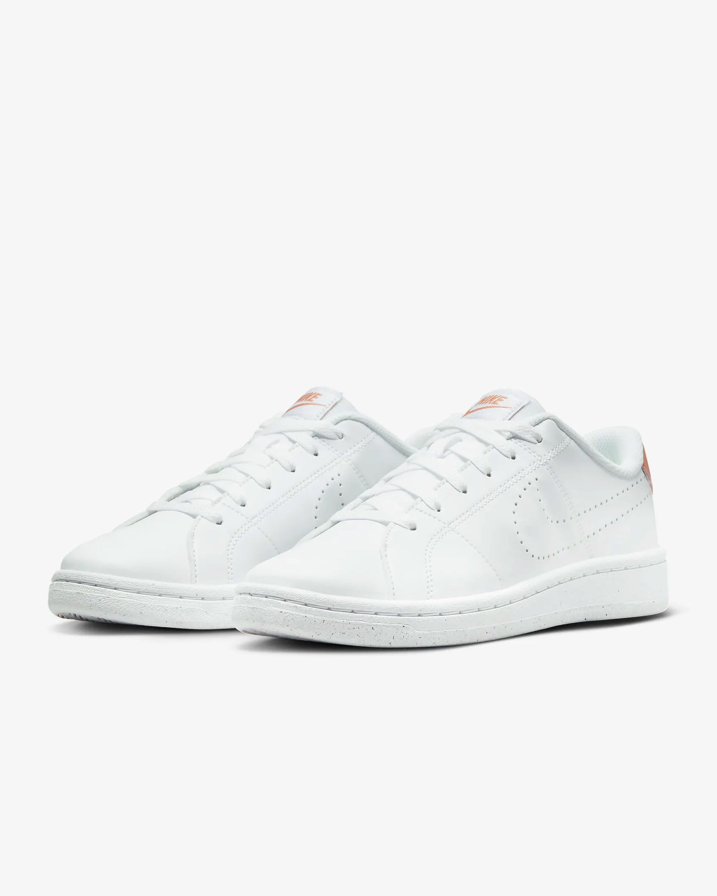 WMNS NIKE COURT ROYAL 2 WHITE/AMBER BROWN DQ4127-104 # 7.5