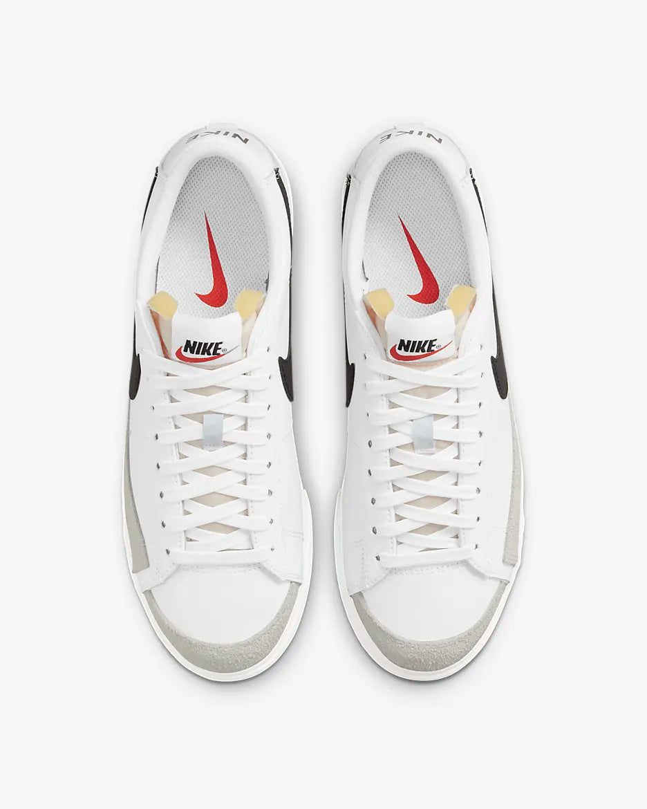 NIKE BLAZER LOW PLATFORM WHITE/BLACK