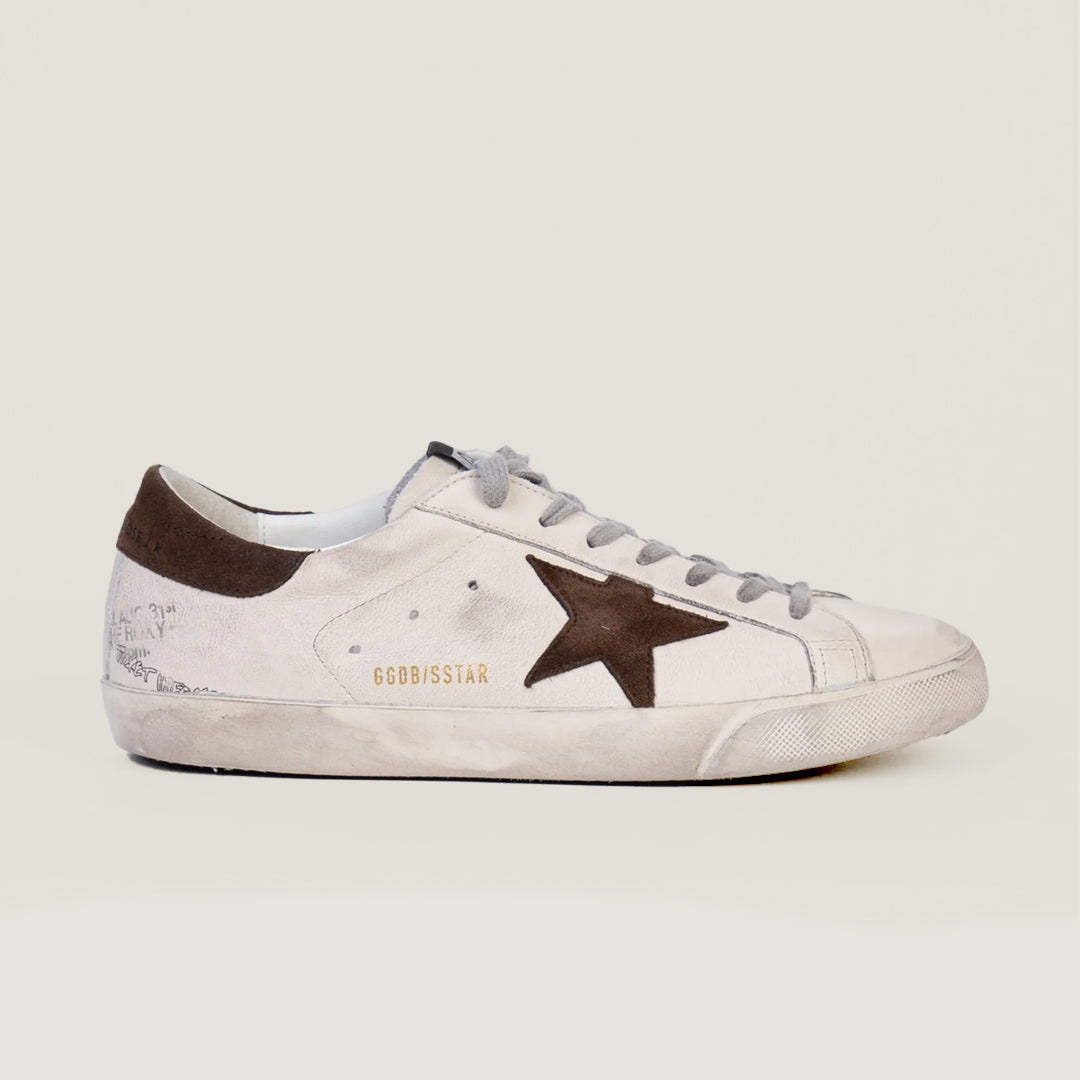 SUPER-STAR CLASSIC WITH LIST WHITE/BROWN