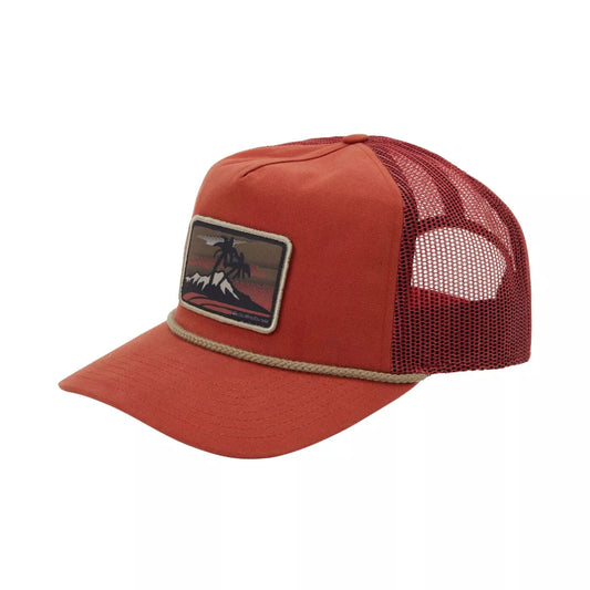 QUIKSILVER CASTER TRUCKER CAP – MARSALA