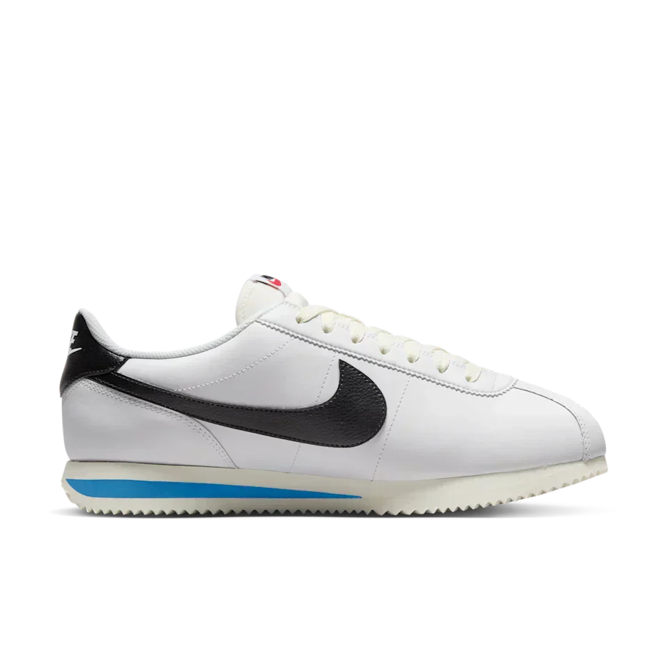NIKE CORTES WHITE/BLACK-BLUE DM4044-100 # 10