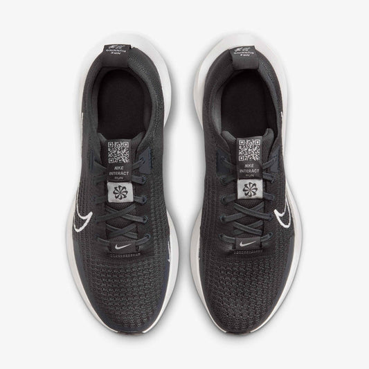 NIKE INTERACT RUN BLACK/WHT