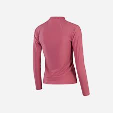 PLAYERA MANGA LARGA HOT MAUVE