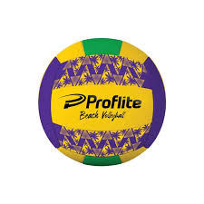 BEACH VOLLEYBALL YELLOW/PURPLE