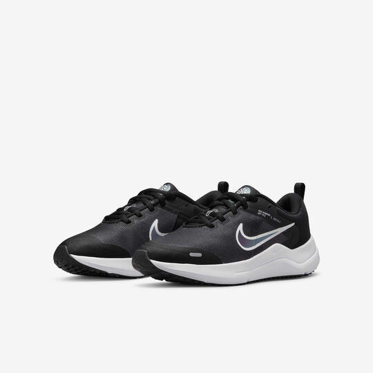 NIKE DOWNSHIFTER 12 NN GS BLACK/WHITE