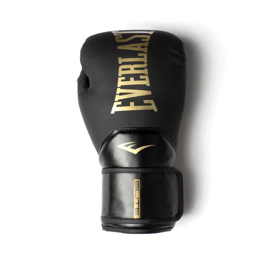 GUANTE BOXEO EVERLAST ELITE 12OZ BLACK/GOLD