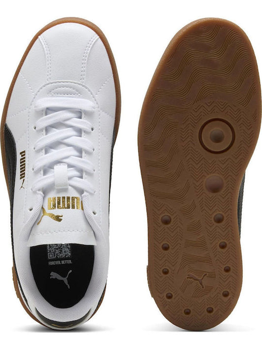 PUMA CLUB II SL JR WHITE/BLK