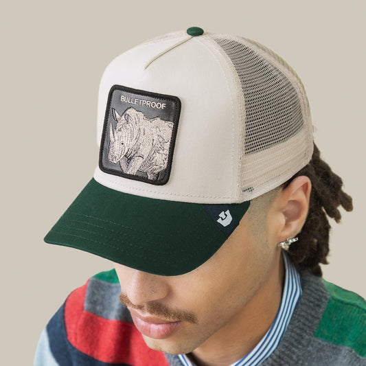 GOORIN BROS BULLETPROOF TRUCKER CHALK / GUARD