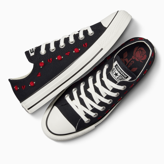 CONVERSE CHUCK TAYLOR ALL STAR "VALENTINE'S BLACK/RED/EGRET