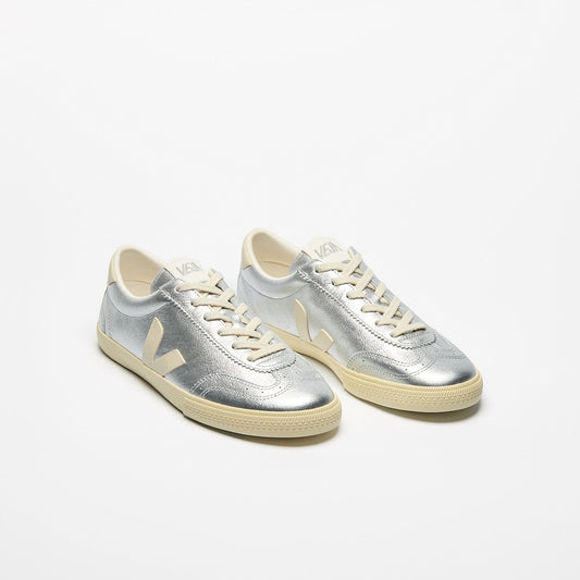 VEJA VOLLEY O.T. LEATHER SILVER/PIERRE