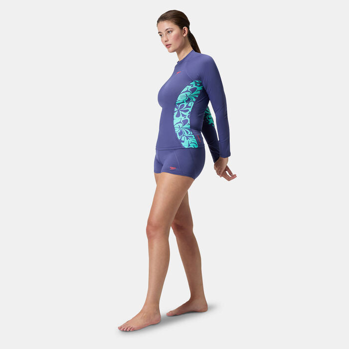 PANEL SWIMMING SHORTS BLUE