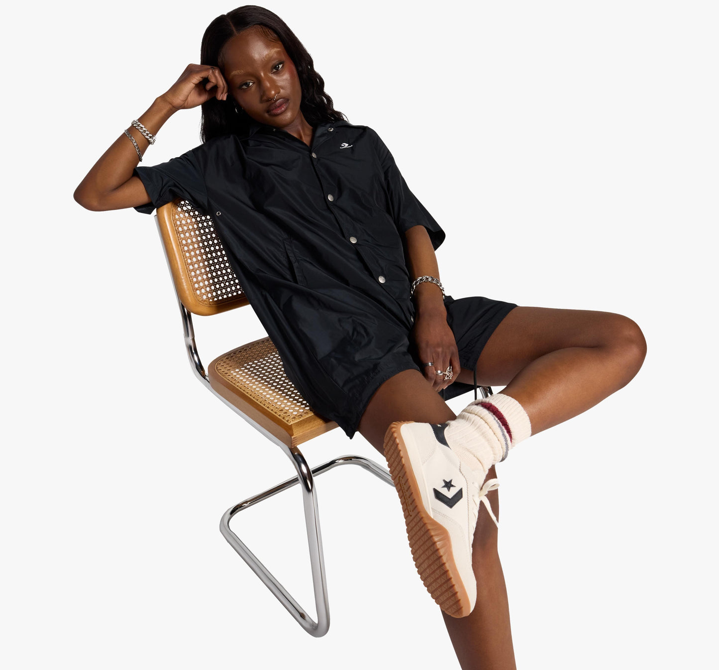 CONVERSE RUN STAR TRAINER EGRET/BLACK/HONEY