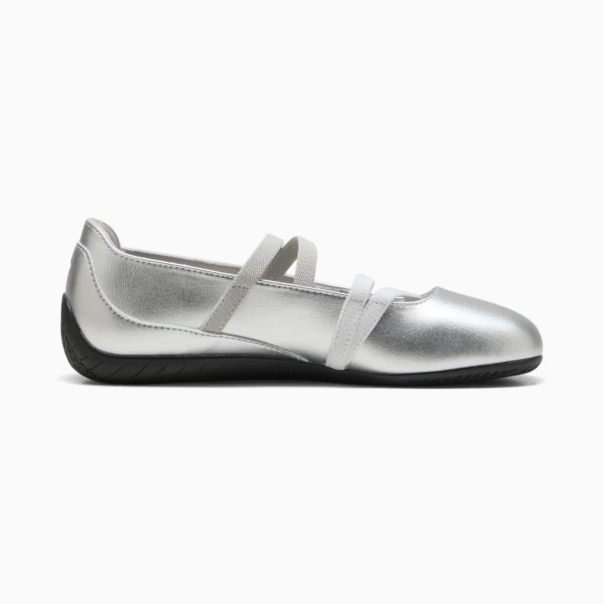 SPEEDCAT BALLET METALLIC WNS SILVER-WHITE