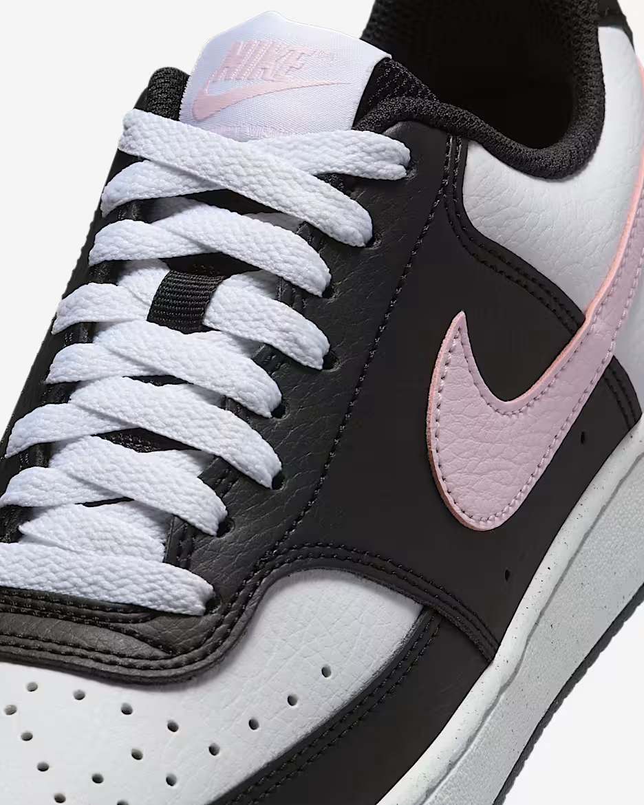 NIKE COURT VISION LO NN BLACK/PINK/WHITE