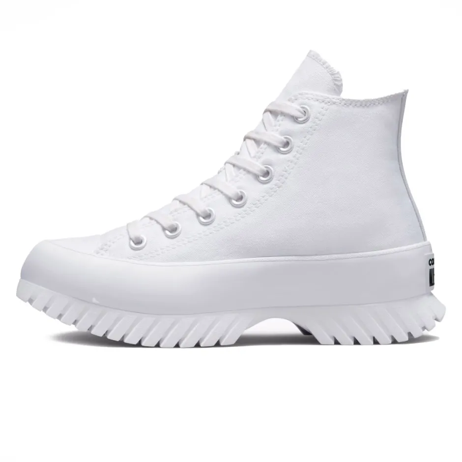 CTAS LUGGED 2.0 HI WHT/BLK A00871C # 7.5