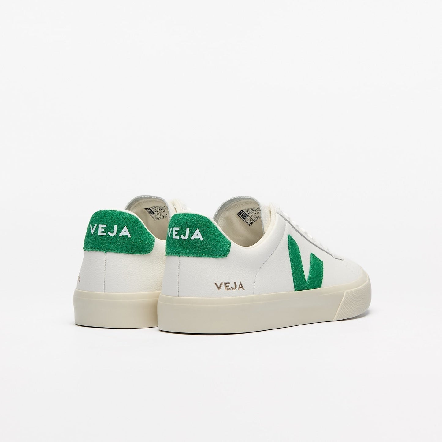 TENIS VEJA CAMPO CHROMEFREE WHITE/GREEN