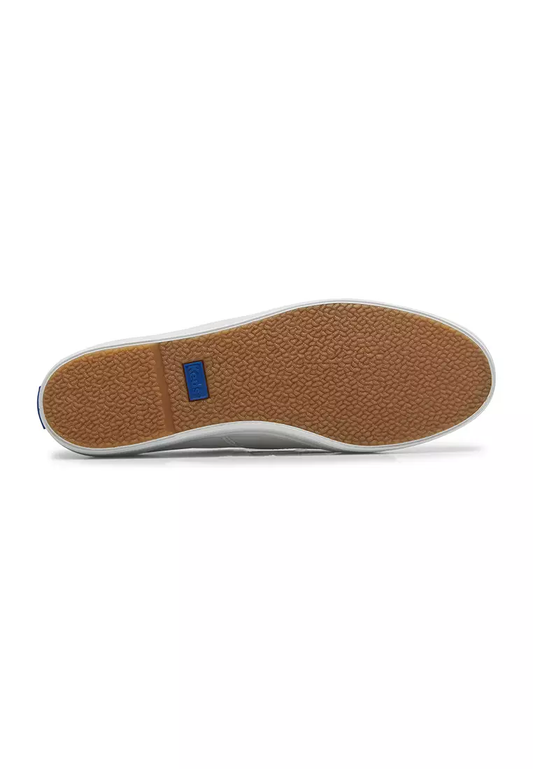 KEDS WOMEN'S THE PLATFORM LEATHER WHITE"