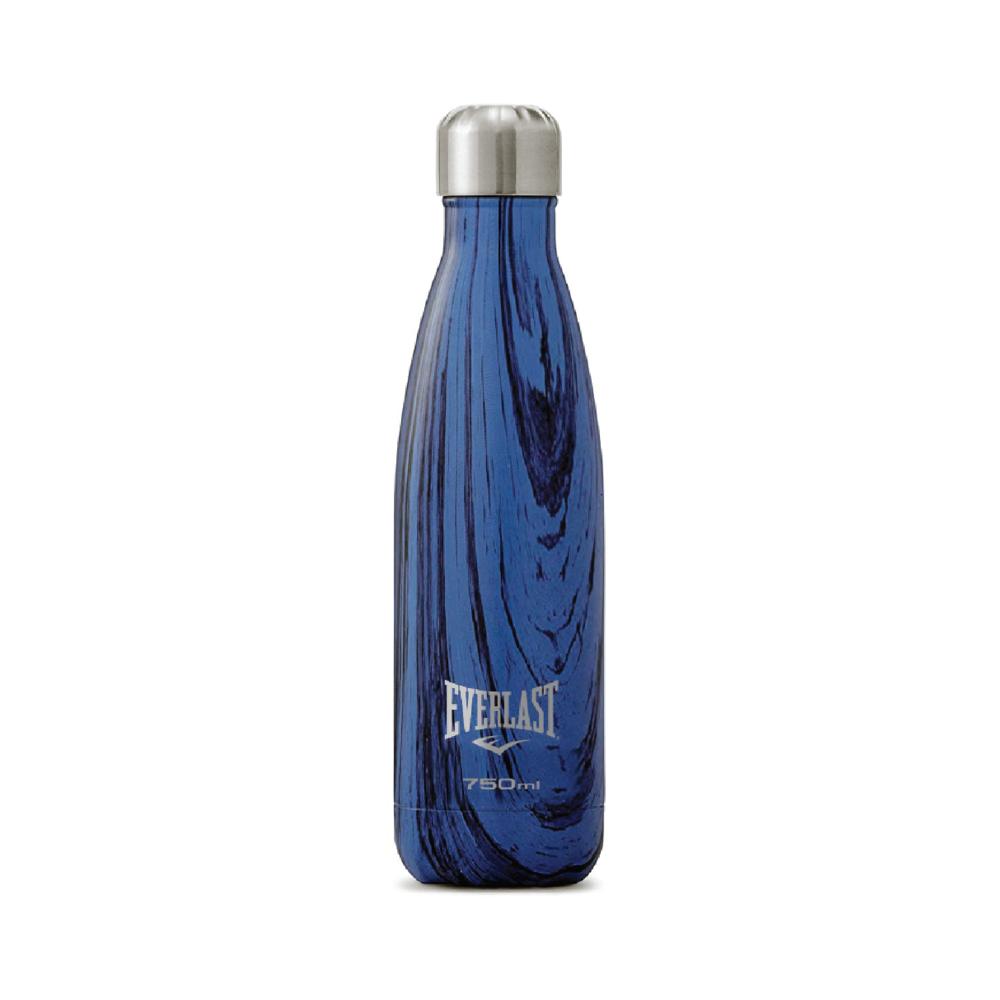 BOTELLA ACERO INOXIDABLE 750ML WOODEN BLUE