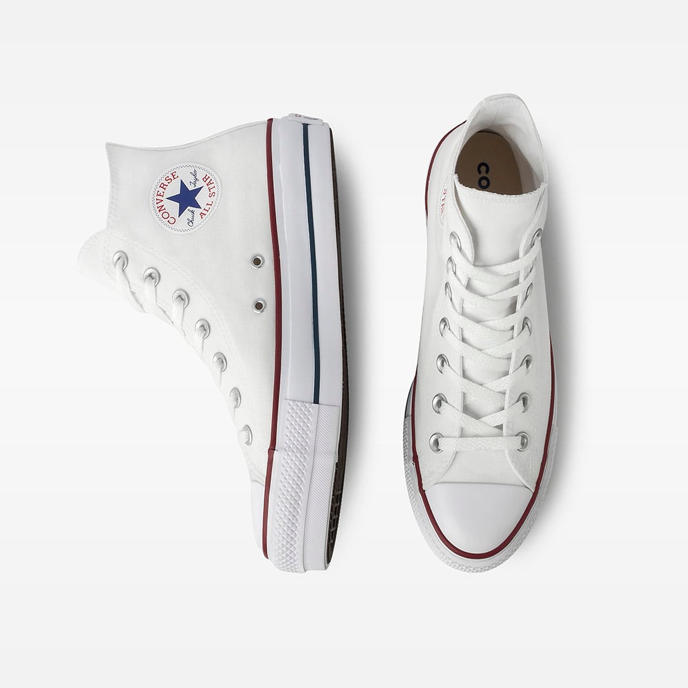 CTAS LIFT HI WHITE/RED 166584C # 6