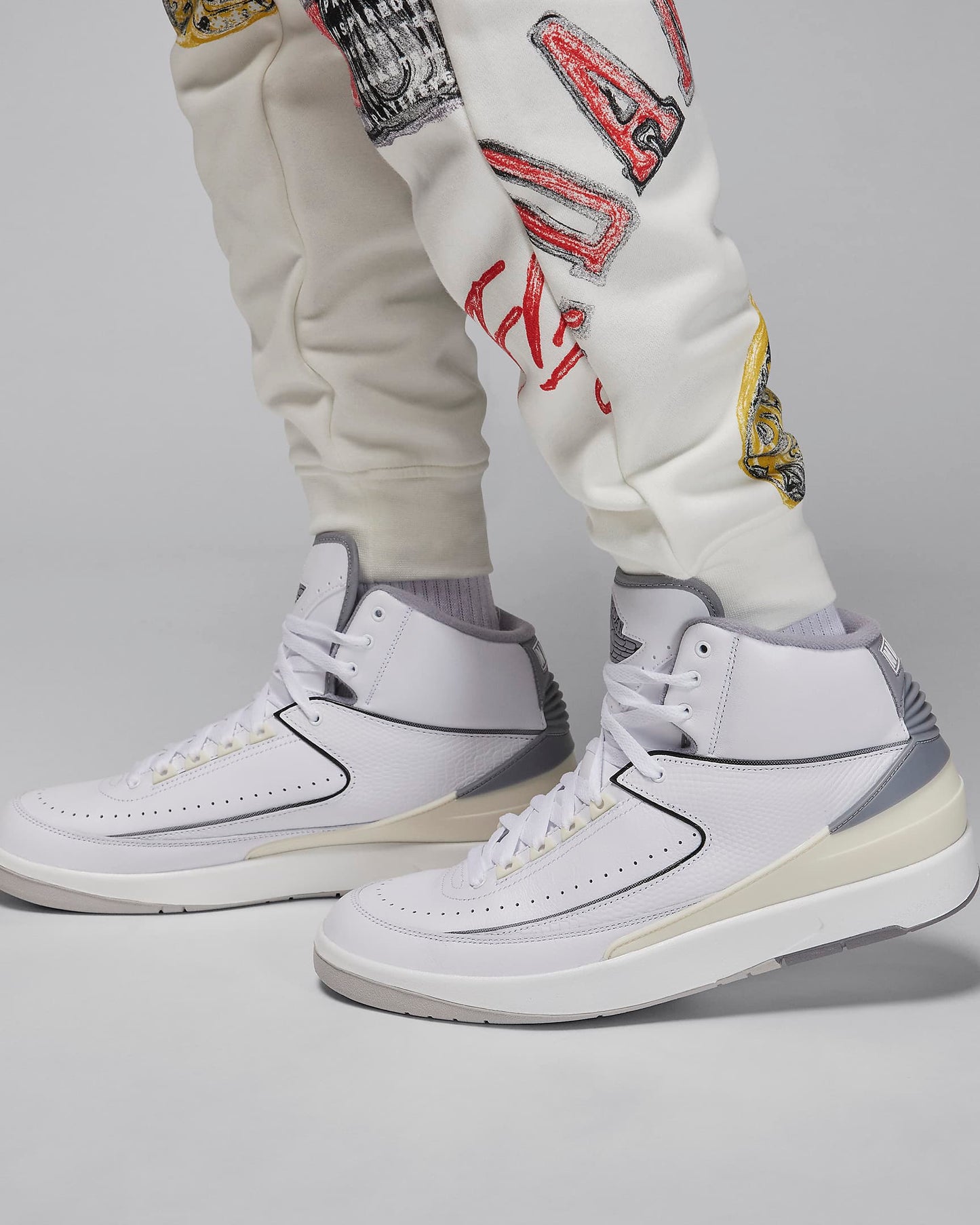 BROOKLYN FLEECE ALL OVER PRINT WHITE
