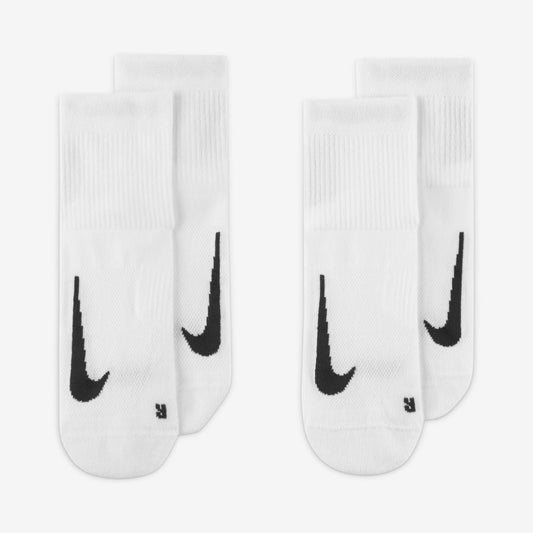 Nike Multiplier Running 2-Pack WHT/BLK