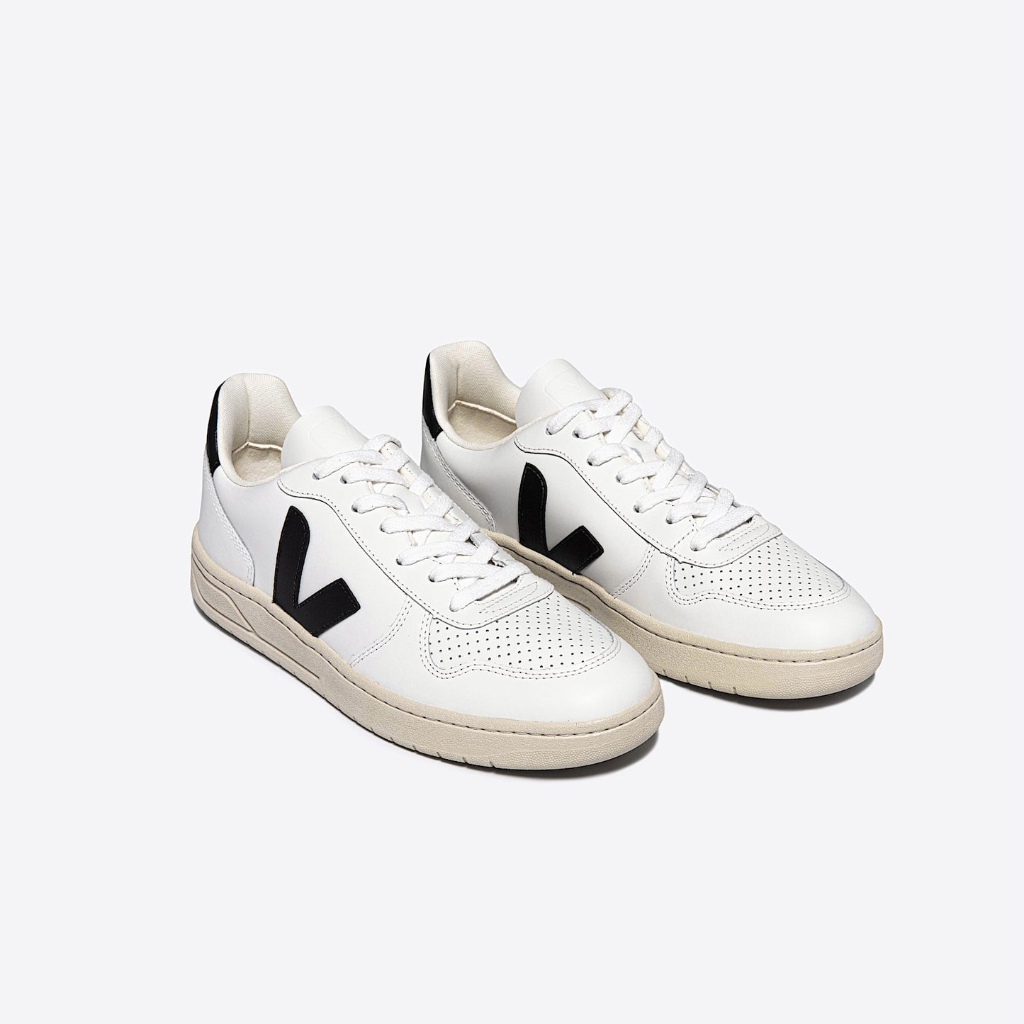 V-10 LEATHER EXTRA WHT/BLK VX020005 # 8