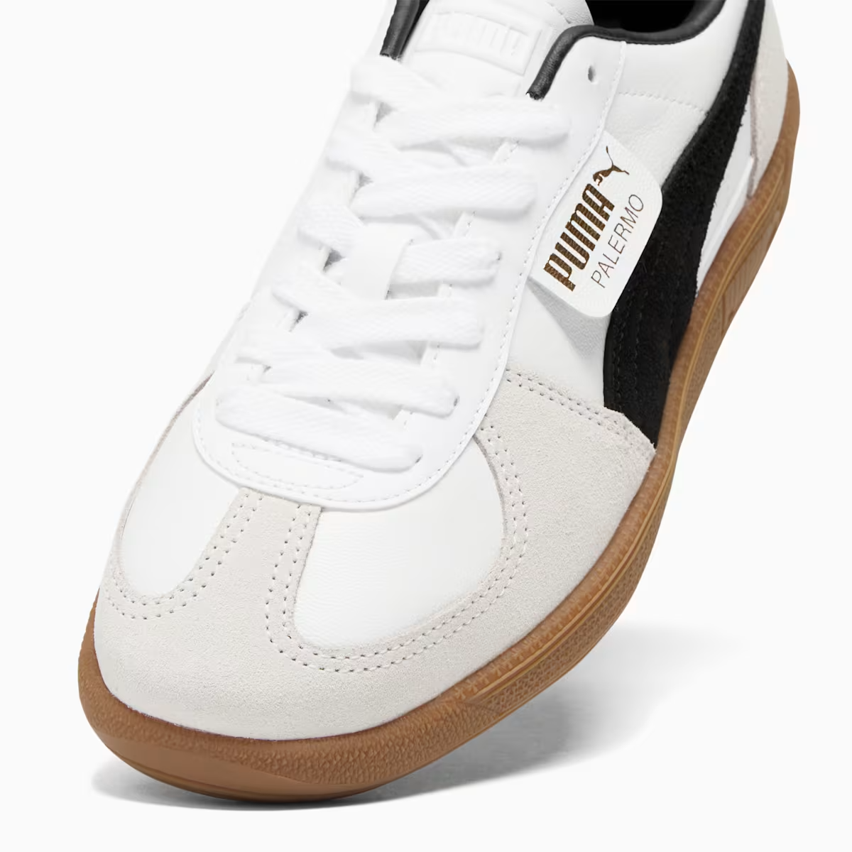 PUMA PALERMO LTH WHITE/GREY/BLACK