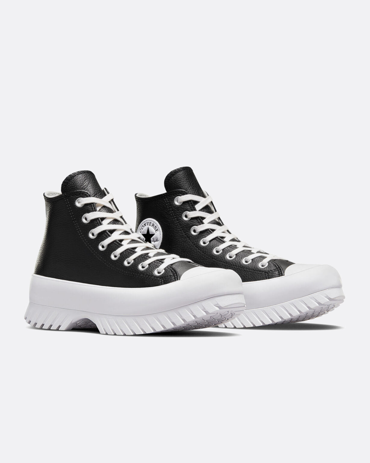 CTAS LUGGED BLACK/WHITE A03704C # 8.5