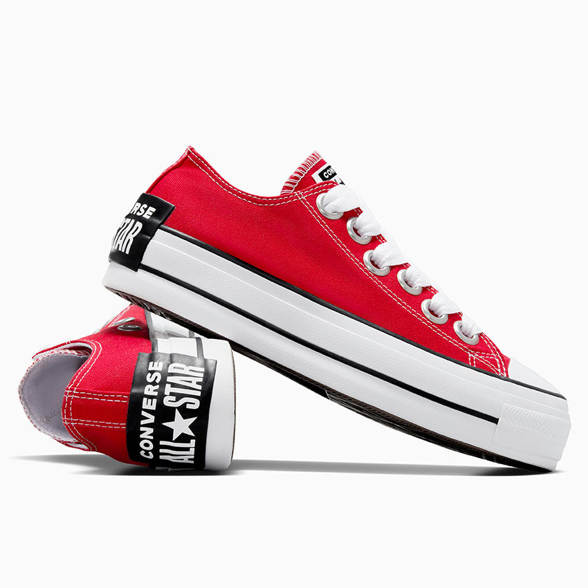 CONVERSE CHUCK TAYLOR ALL CTAS LIFT OX RED/WHITE/BLACK